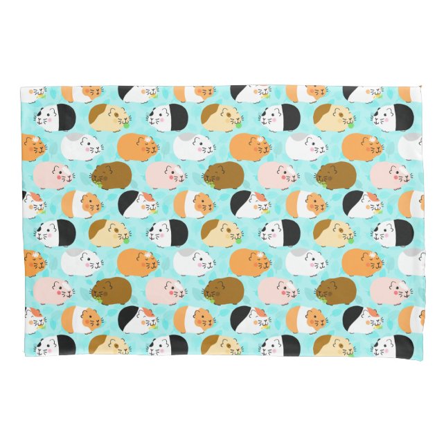 Cute Guinea Pig Pattern Pillowcase (Front)