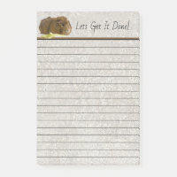 Cute Guinea Pig Pet Photograph Lined Template