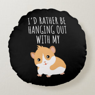 Cute Guinea Pig Round Cushion