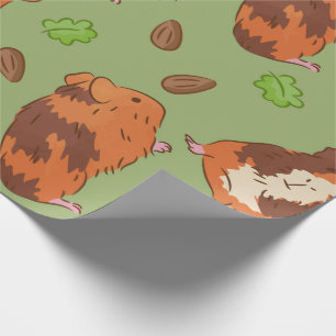 Cute Guinea Pig Wrapping Paper