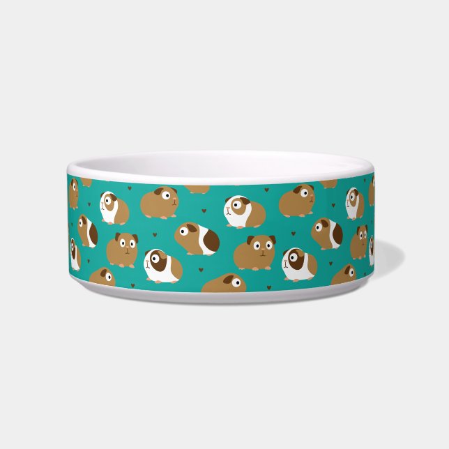 Cute Guinea Pigs Bowl (Front)