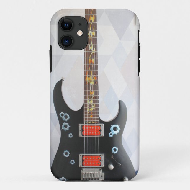 Cute Guitar Case-Mate iPhone Case (Back)