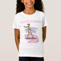 Cute Gymnastics Girl Blessed & Beaming