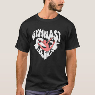 Cute Gymnastics Gymnast At Heart Gymnast Graphic T-Shirt