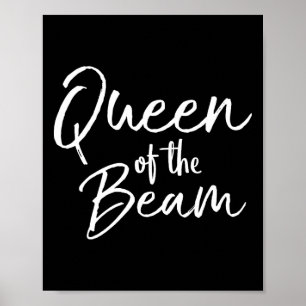 Cute Gymnasts Queen Gift For Gymnasts Queen Of The Poster