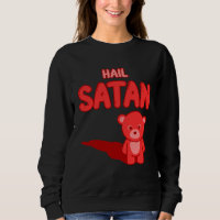 Cute Hail Satan Teddy Bear Something cute and evil