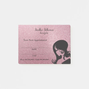 Cute Hairdresser Appointment Post-it® Notes