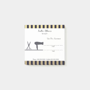 Cute Hairdresser Appointment Post-it® Notes