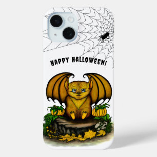 Cute Halloween Bat iPhone 15 Case