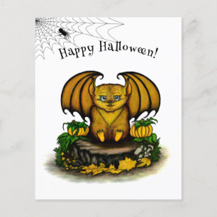 Cute Halloween Bat Flyer