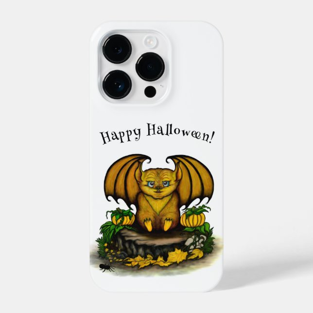  Cute Halloween Bat iPhone Case (Back)
