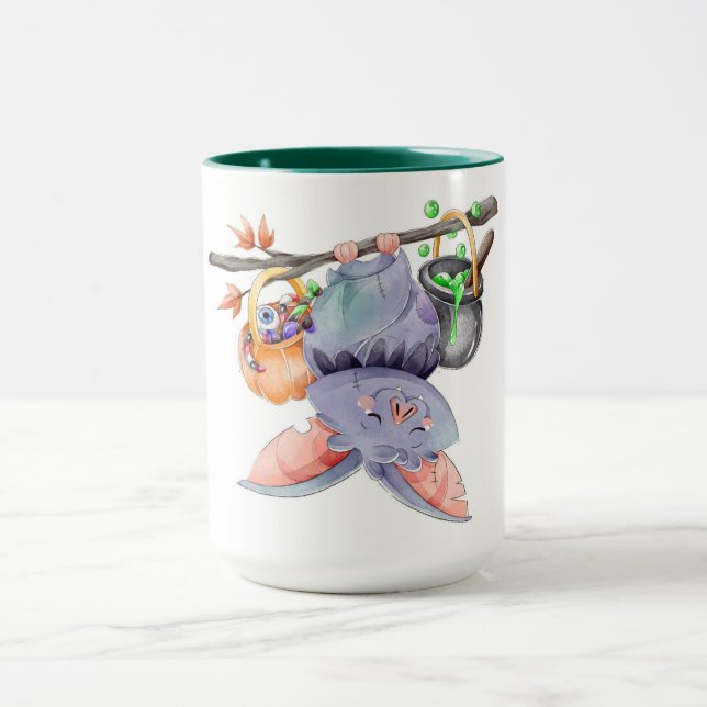 Cute Halloween Bat Mug (Center)