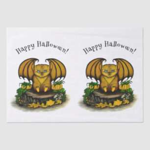 Cute Halloween Bat Tissue Paper