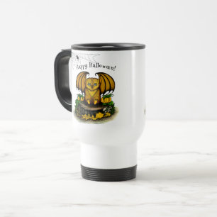 Cute Halloween Bat Travel Mug