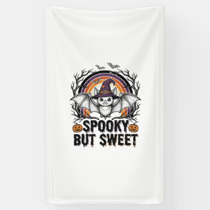 Cute Halloween Bat Vintage Engraving Spooky Shirt Banner