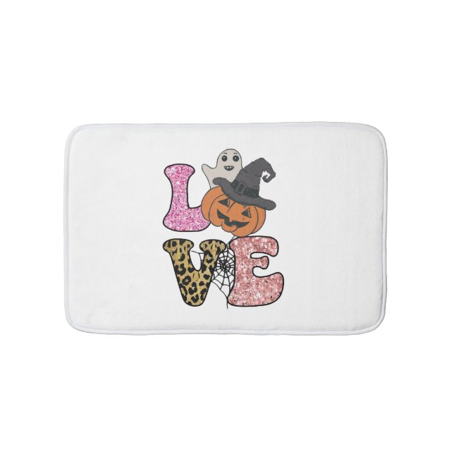 Cute Halloween Bath Mat (Front)
