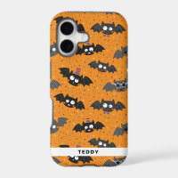 Cute Halloween Bats with Sunglasses and Hats