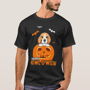 Cute Halloween Beagle Dog Pumpkin Costumes Thanksg T-Shirt