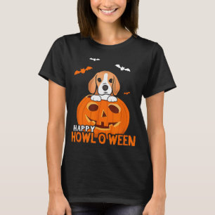 Cute Halloween Beagle Dog Pumpkin Costumes Thanksg T-Shirt