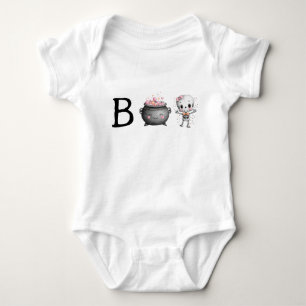 Cute Halloween Boo Baby Bodysuit
