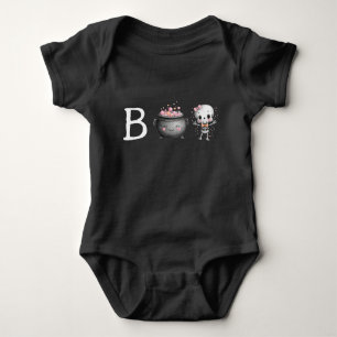 Cute Halloween Boo Baby Bodysuit