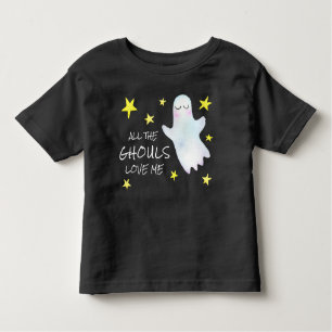 Cute Halloween Boys   All the Ghouls Love Me Toddler T-Shirt