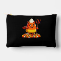 Cute Halloween candy corn monster