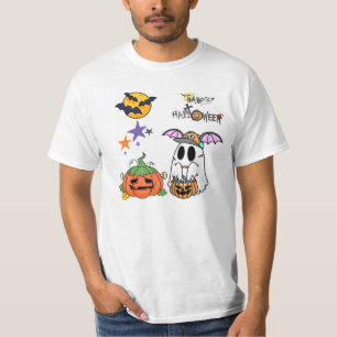Cute Halloween Cartoon Elements T-Shirt