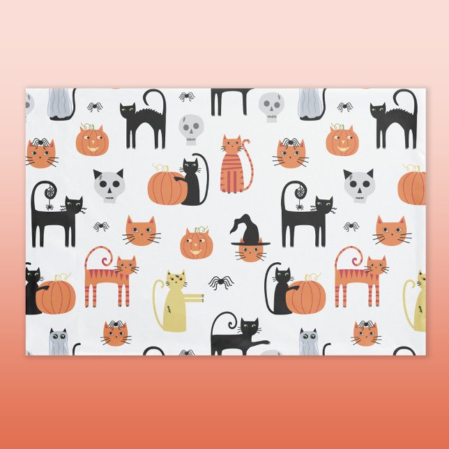 Cute Halloween Cat Spooky Pillowcase (Creator Uploaded)