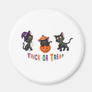 Cute Halloween Cats Magnet
