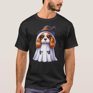 Cute Halloween Cavalier King Charles Spaniel dog a T-Shirt