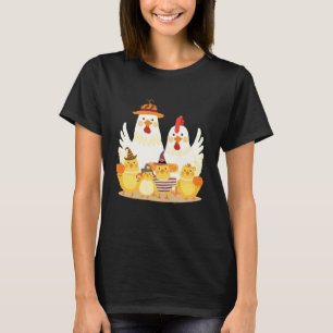 Cute Halloween Chicken Family Cute Costumes for Wo T-Shirt