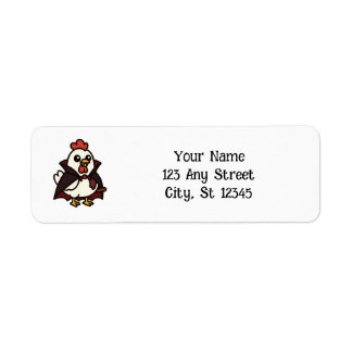 Cute Halloween Chicken Vampire