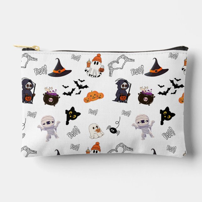Cute Halloween Cosmetics Bag (Front)