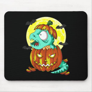 Cute Halloween Costume T-rex Lover Pumpkin Thanksg Mouse Pad
