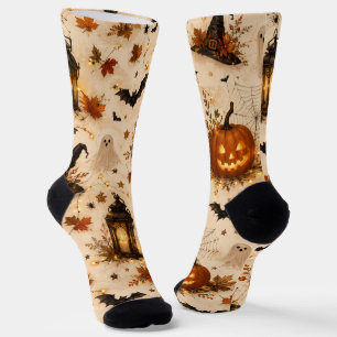 Cute Halloween Crew Socks