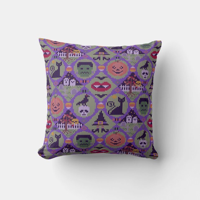Cute Halloween Cushion (Front)