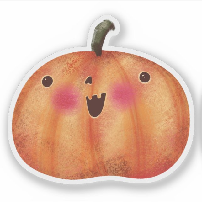 Cute Halloween Decoration Spooky Pumpkin (Front)