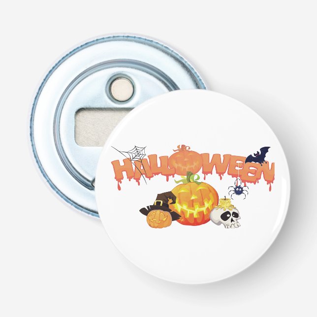Cute Halloween Decorations Bottle Opener (Front)