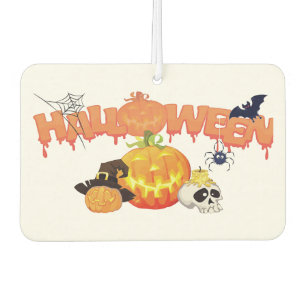 Cute Halloween Decorations Car Air Freshener