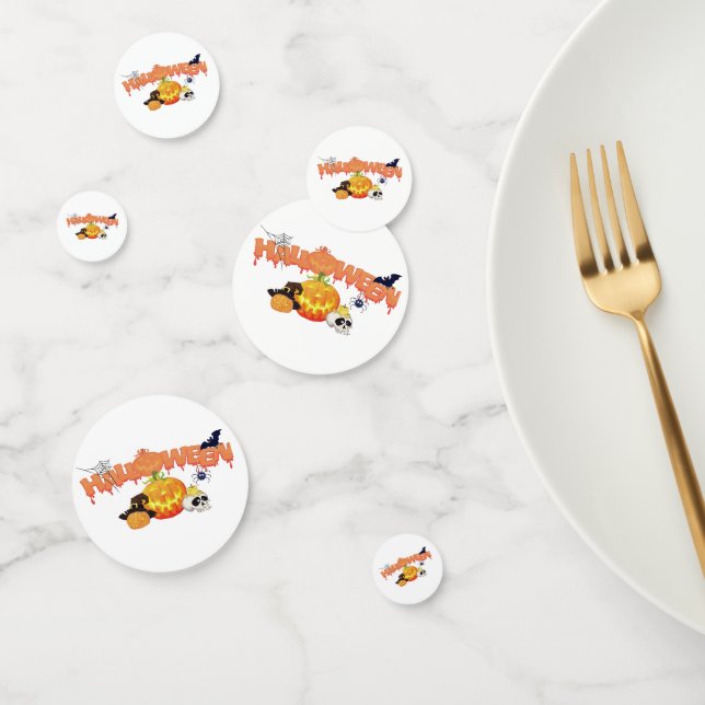 Cute Halloween Decorations Confetti (Group)