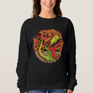 Cute Halloween Dino Rex Sweatshirt