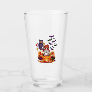 Cute Halloween Doll Owl Glass