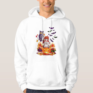 Cute Halloween Doll Owl Hoodie