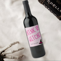 Cute Halloween Drink Up Witches