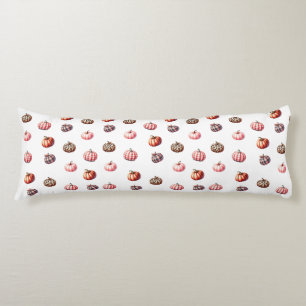 cute Halloween/Fall pumpkin pattern Body Cushion