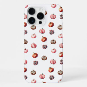 cute Halloween/Fall pumpkin pattern iPhone 16 Pro Max Case