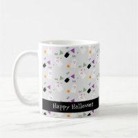 Cute Halloween Ghost Colourful Confetti