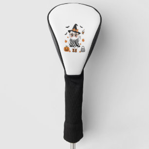 Cute Halloween Ghost Golf Head Cover