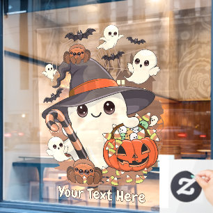 Cute Halloween Ghost Kawaii Style